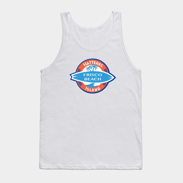 FRISCO BEACH NC Tank Top by Trent Tides